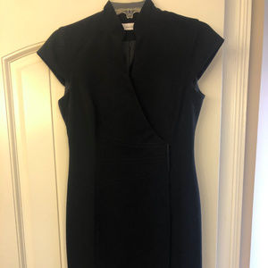 Black Calvin Klein Wrap Dress, Size 2